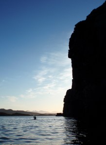 Early morning kayak in the Summer Isles